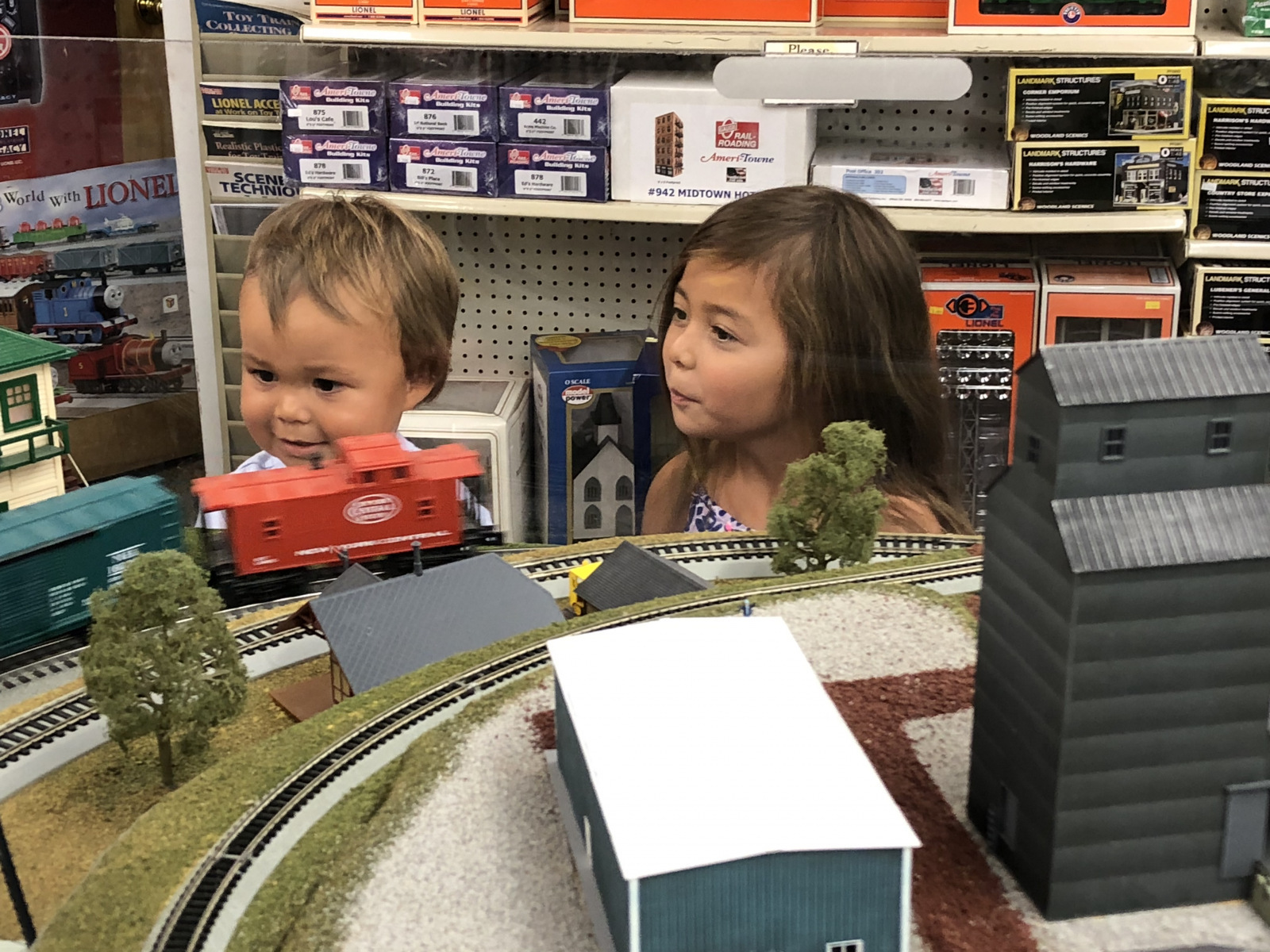 Everyone loves toy trains!