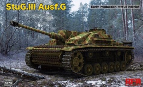 Rye Field Models- 1/35 StuG III Ausf G Early Production Tank w/Full Interior RFM-5073