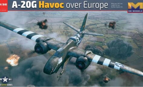HK Models 1/32 A20G Havoc over Europe Bomber