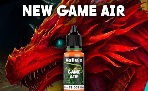 Vallejo Acrylics – New Game Air Colors